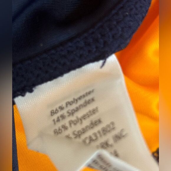 Gymboree Boys Small 5-6 Year Shark Dude w Surf Board Rash Guard Swim Suit Top - Picture 6 of 6